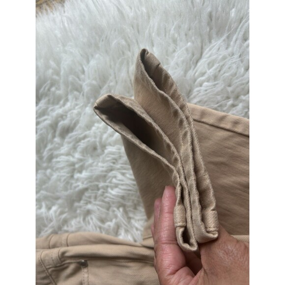 J. McLaughlin Women’s Size 8 Tan Straight Leg Denim Jeans Stretch - Picture 5 of 10